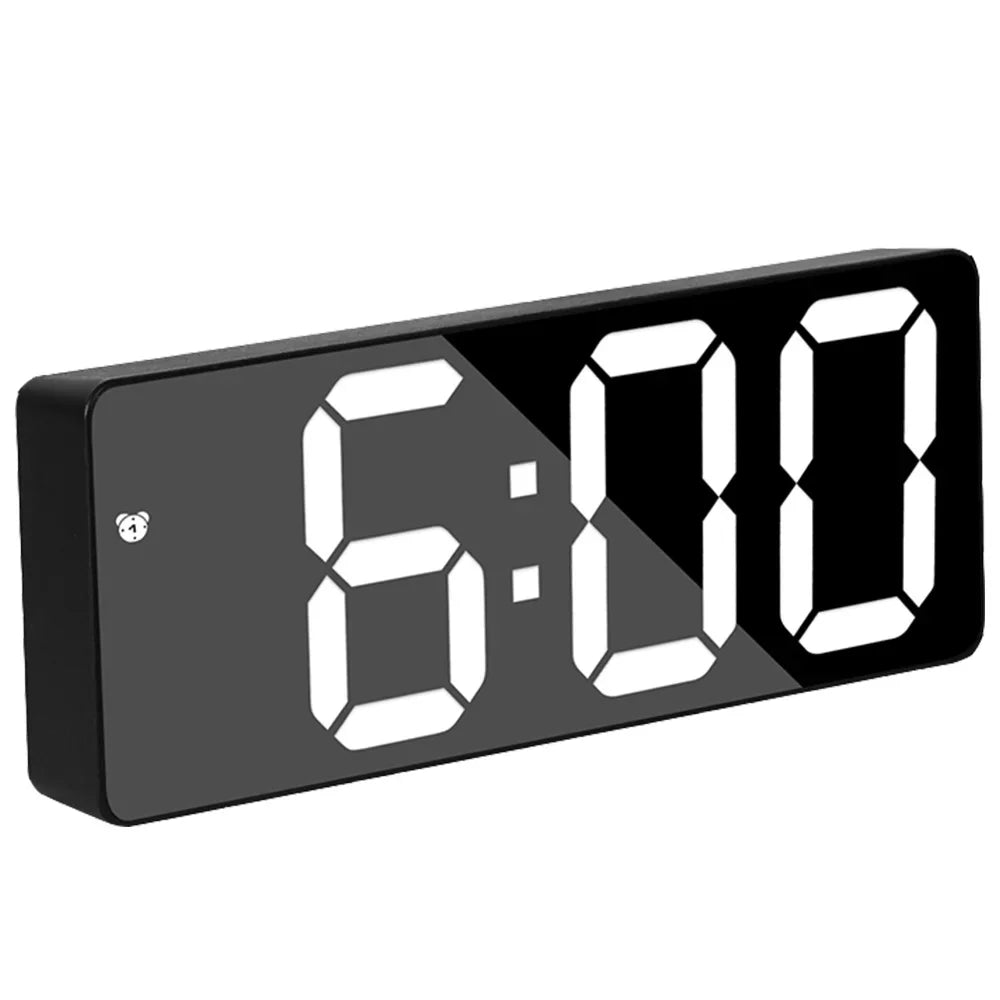 Electronics LED Alarm Clock Digital Children's Electronic Alarm Clock Bedside Table Desk Decorating Tabletop Desktop Clocks Home